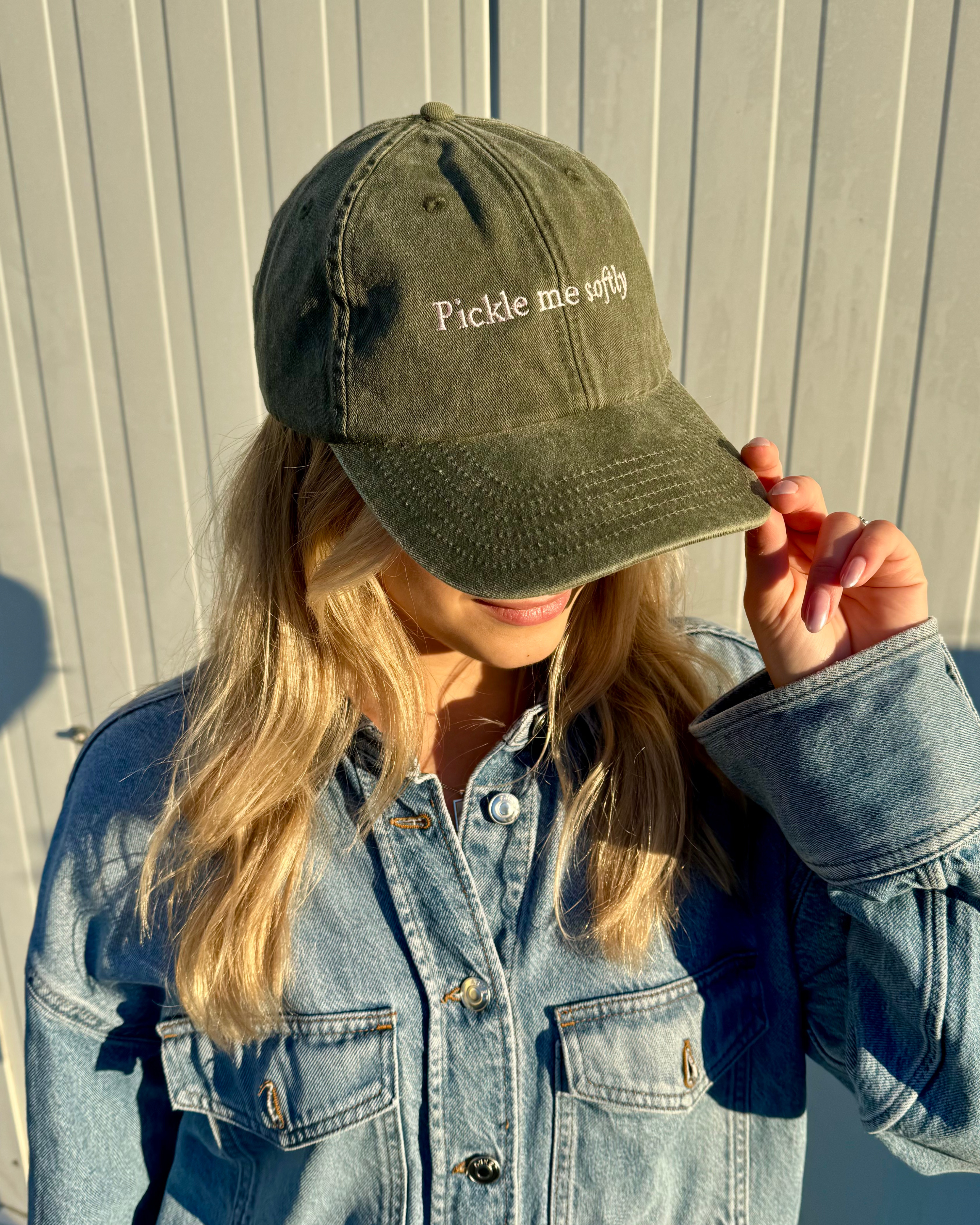 Pickle me softly Cap, olive