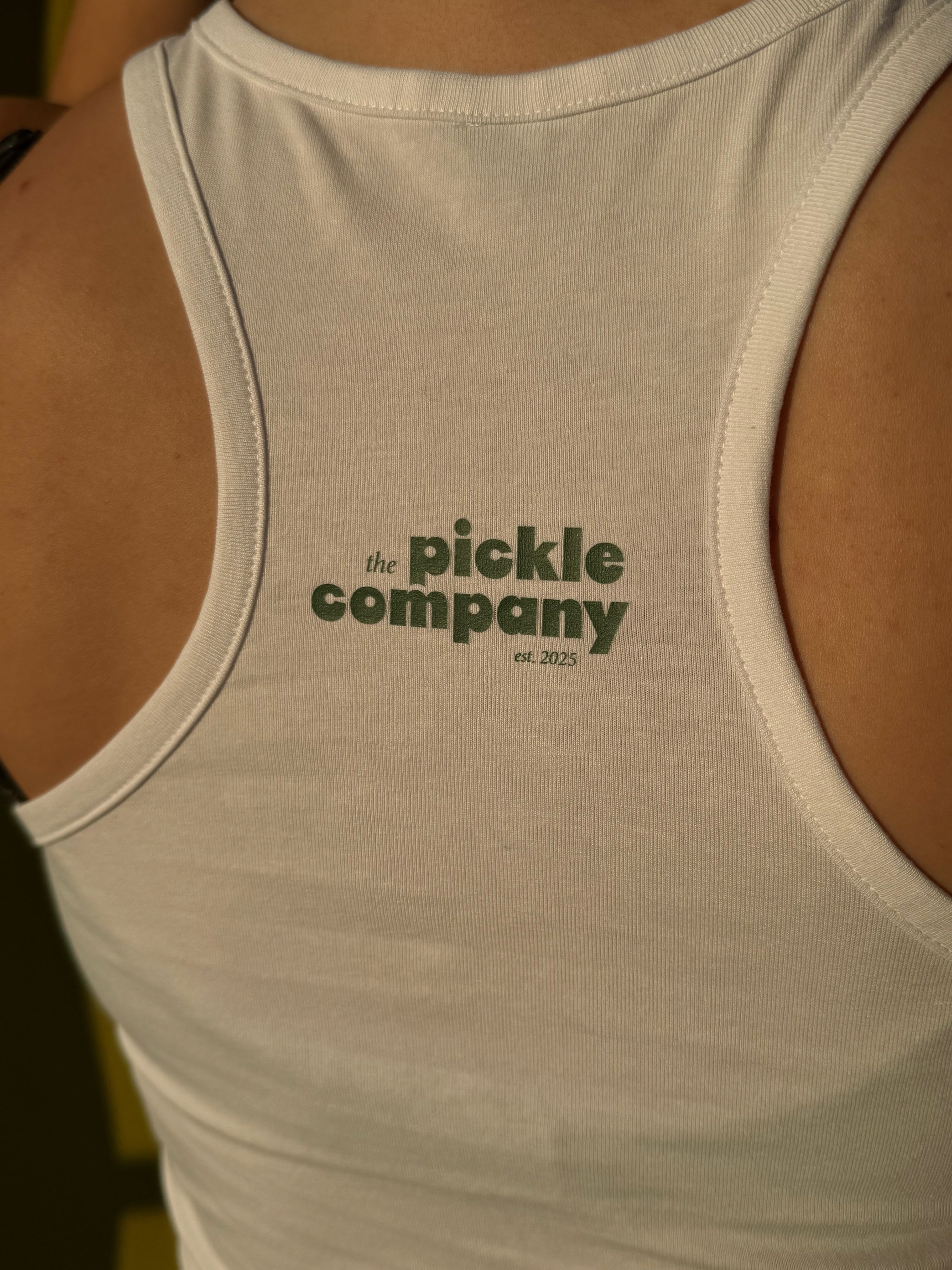 Pickle me softly Top, weiß