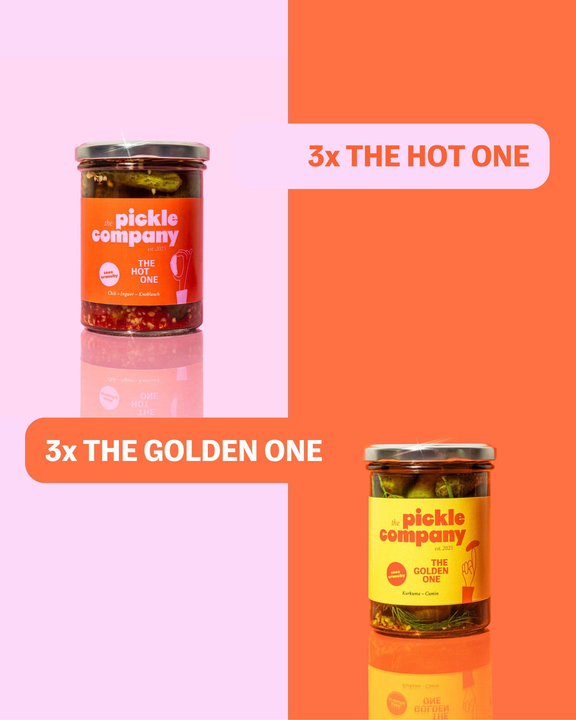 Pickle Duo - 6 Gläser