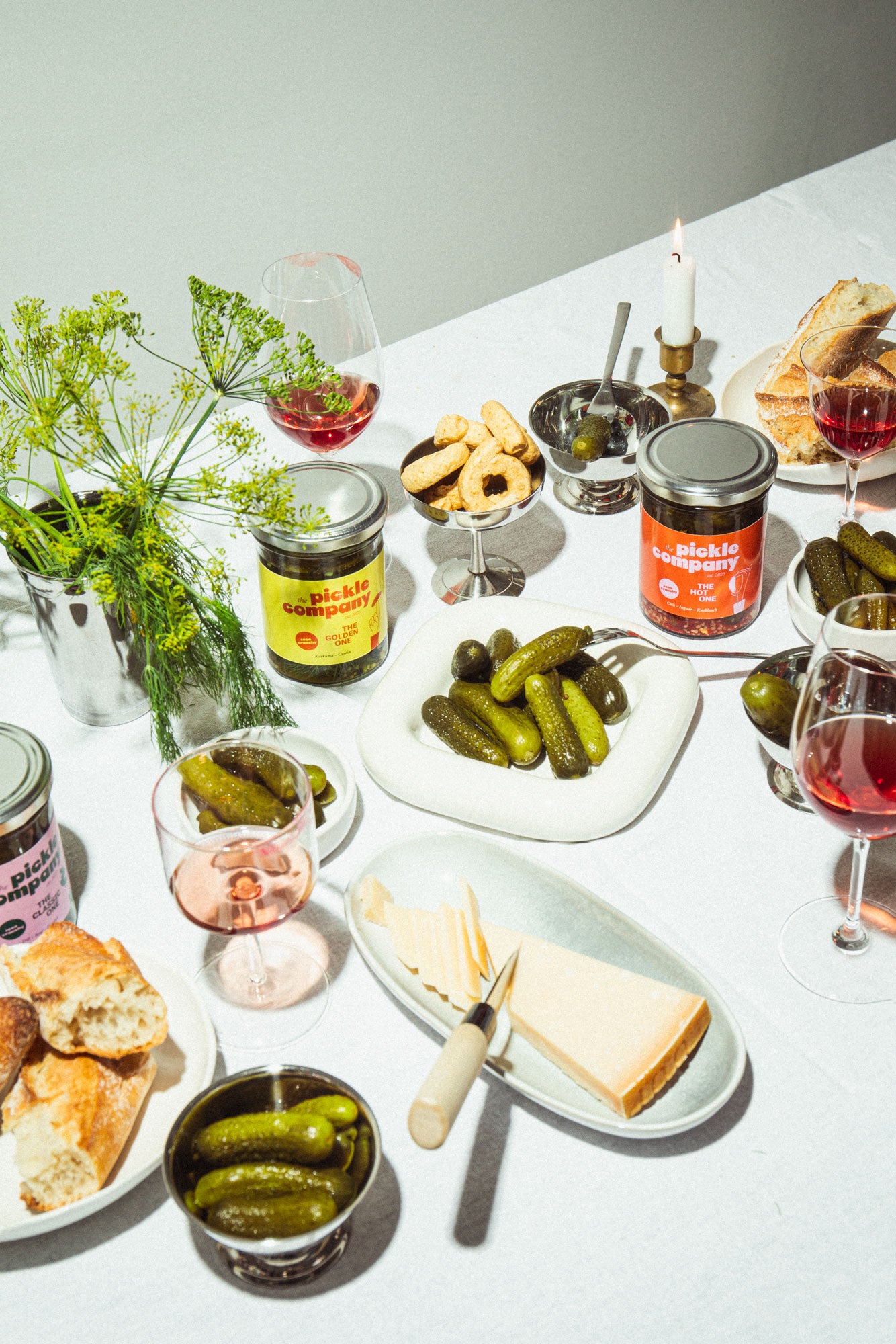 Pickle Trio - 6 Gläser