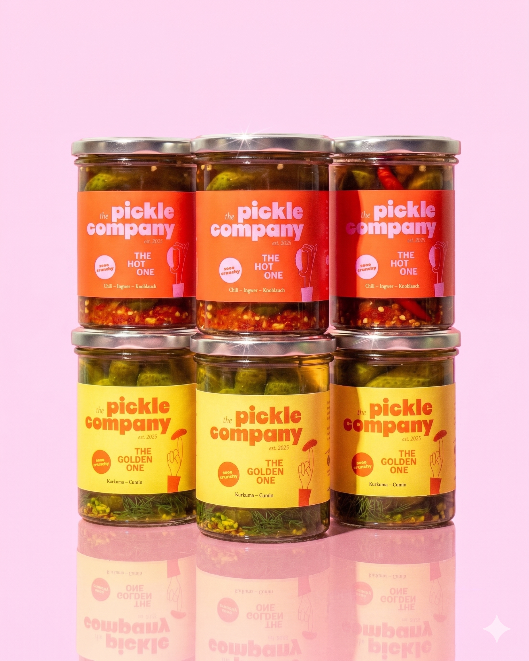 Pickle Duo - 6 Gläser
